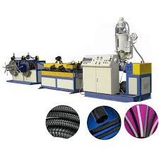 คุณภาพ  200mm-800mm HDPE Corrugated Pipe Extrusion Line Single Wall โรงงาน