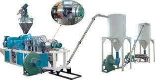 คุณภาพ  PP PE PVC Compounding Machine 380V 50HZ Three Phase โรงงาน